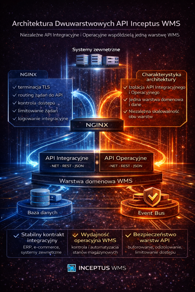 Architektura API Inceptus WMS